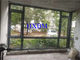 12A Glass Powder Coated Aluminum Casement Windows 6063-T5