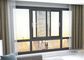Recentste ontwerp waterdichte vensters, poeder met een laag bedekte aluminium glijdende vensters voor luxehuizen